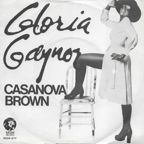 Gloria Gaynor - Casanova brown (Scandinavische uitgave)