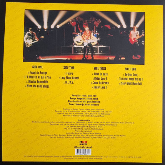 Golden Earring - Back Home (The Complete Leiden 1984 Concert) (2LP)