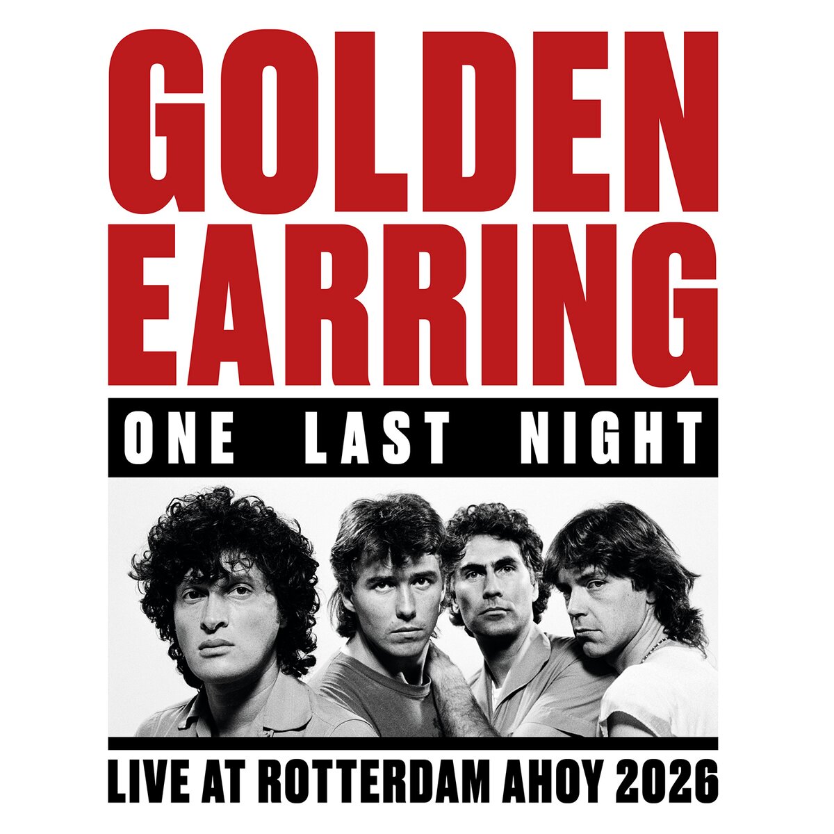 Golden Earring - One Last Night Live At Rotterdam Ahoy 2026 (Limited red vinyl) (LP)