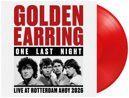 Golden Earring - One Last Night Live At Rotterdam Ahoy 2026 (Limited red vinyl) (LP)