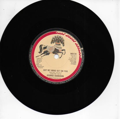 George Harrison - Got my mind set on you (Engelse uitgave)