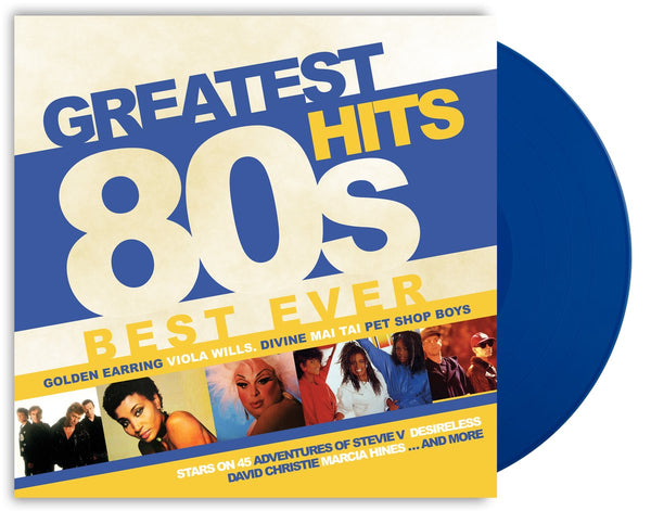 Various - Greatest Hits 80s Hits Best Ever (Blue vinyl) (LP)