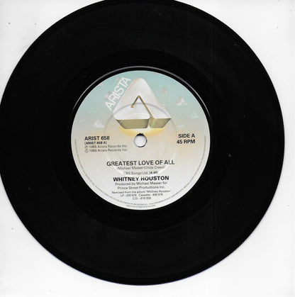 Whitney Houston - Greatest love of all (Engelse uitgave)