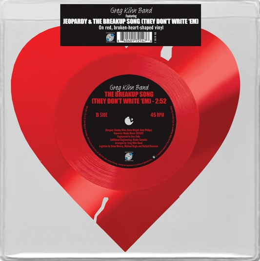 Greg Kihn Band - Jeopardy (Red broken heart shaped vinyl)