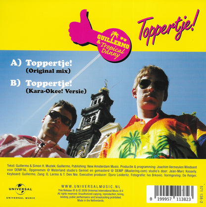 Guillermo & Tropical Danny - Toppertje! (20th Anniversary, transparent magenta vinyl)