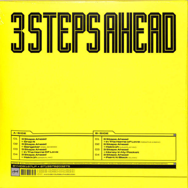 Hardcore Legends - 3 Steps Ahead (LP)