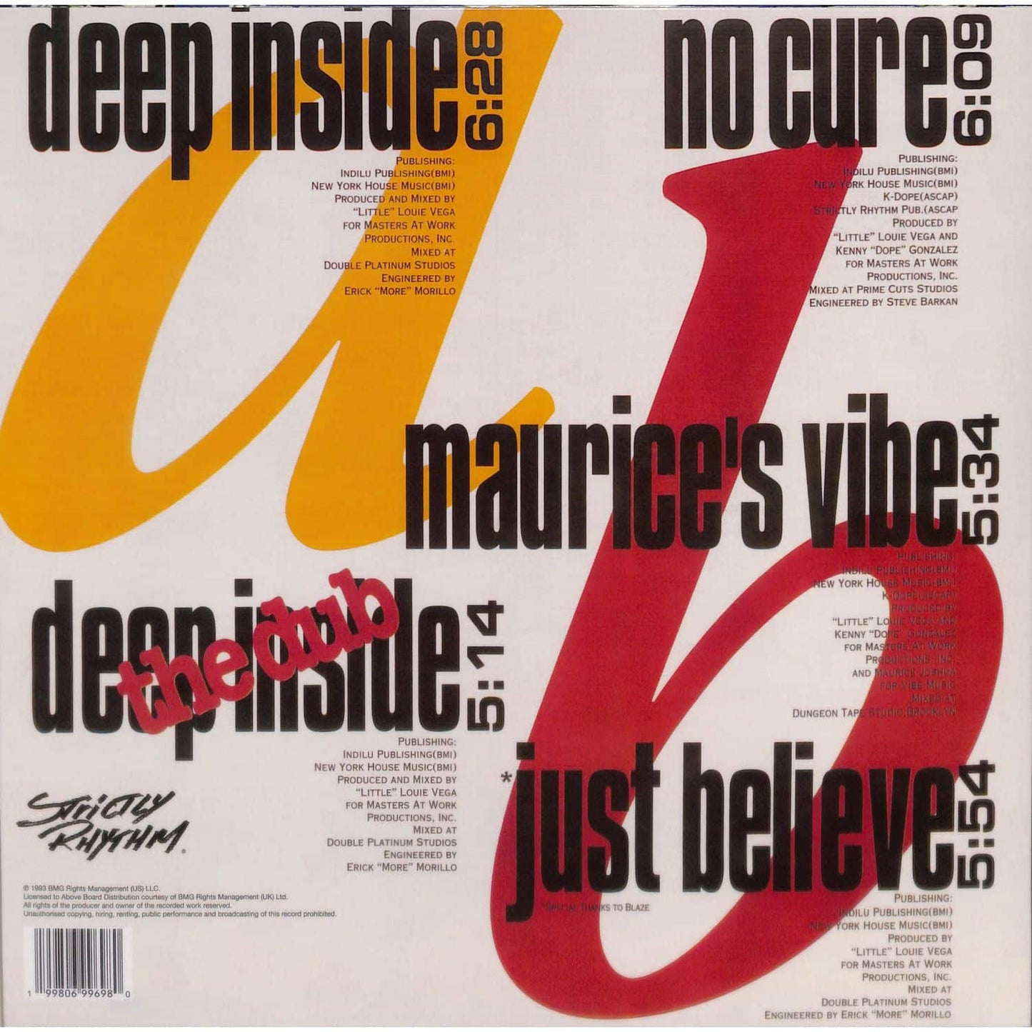 Hardrive - Deep inside (12" Maxi Single)