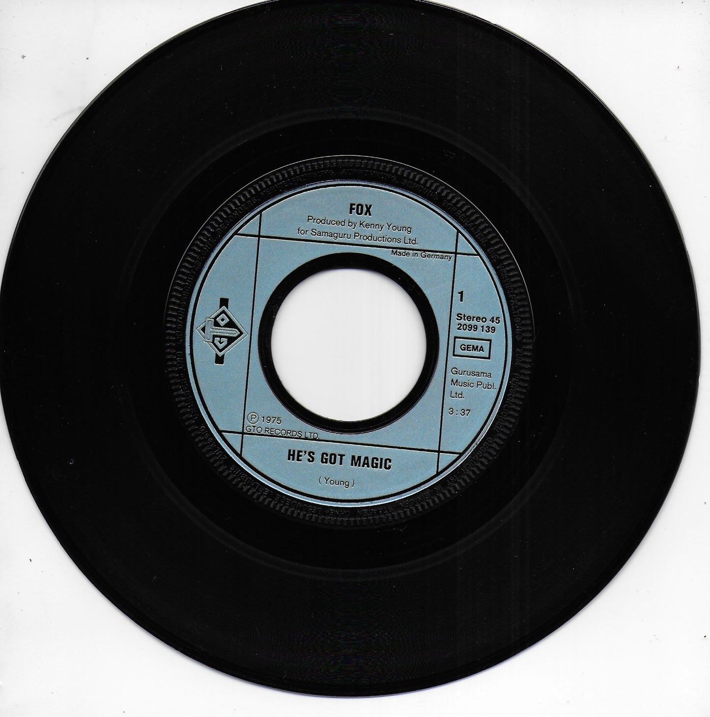 Fox - He's got magic (Duitse uitgave)