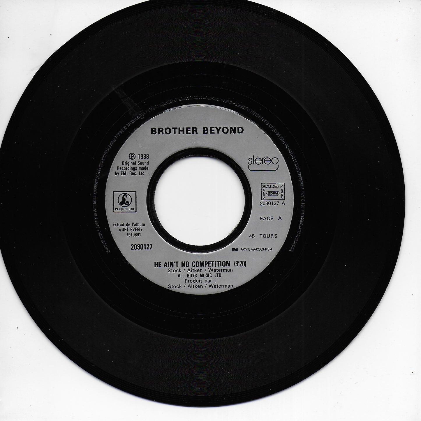 Brother Beyond - He ain't no competition (Franse uitgave)