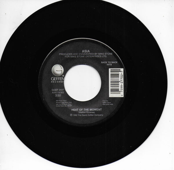 Asia - Heat of the moment (Amerikaanse uitgave)