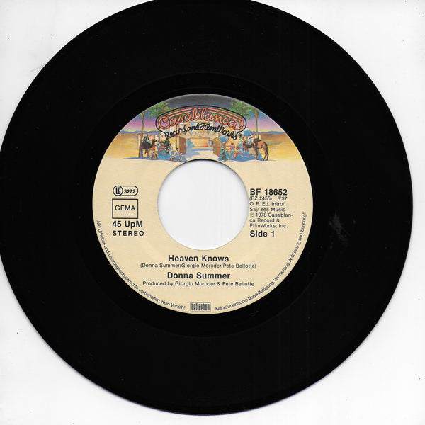 Donna Summer - Heaven knows (Duitse uitgave)