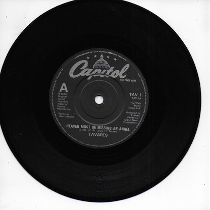 Tavares - Heaven must be missing an angel / Don't take away the music (Ben Liebrand remix) (Engelse uitgave)