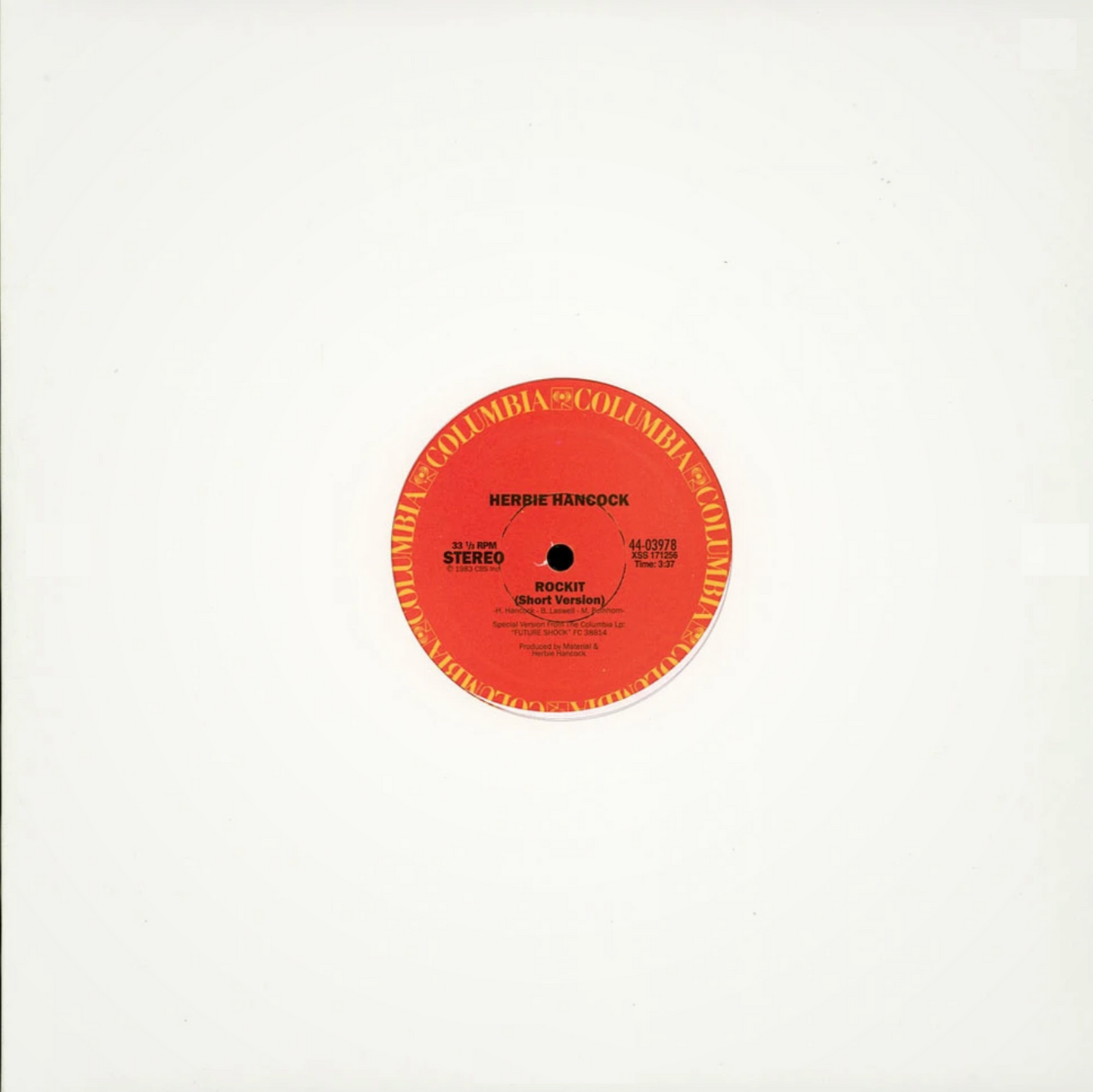 Herbie Hancock - Rock it (12" Maxi Single)