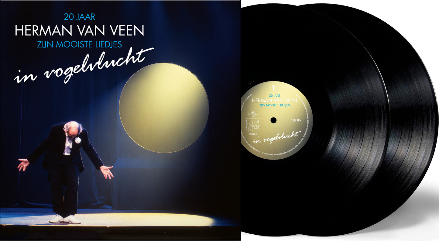 Herman Van Veen - 20 Jaar Herman Van Veen In Vogelvlucht (Zijn Mooiste Liedjes) (2LP)