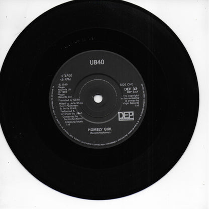 UB 40 - Homely girl (Engelse uitgave)