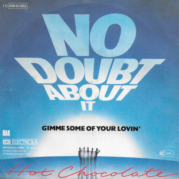 Hot Chocolate - No doubt about it (Duitse uitgave)