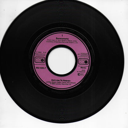 Bananarama - Hotline to heaven (Duitse uitgave)