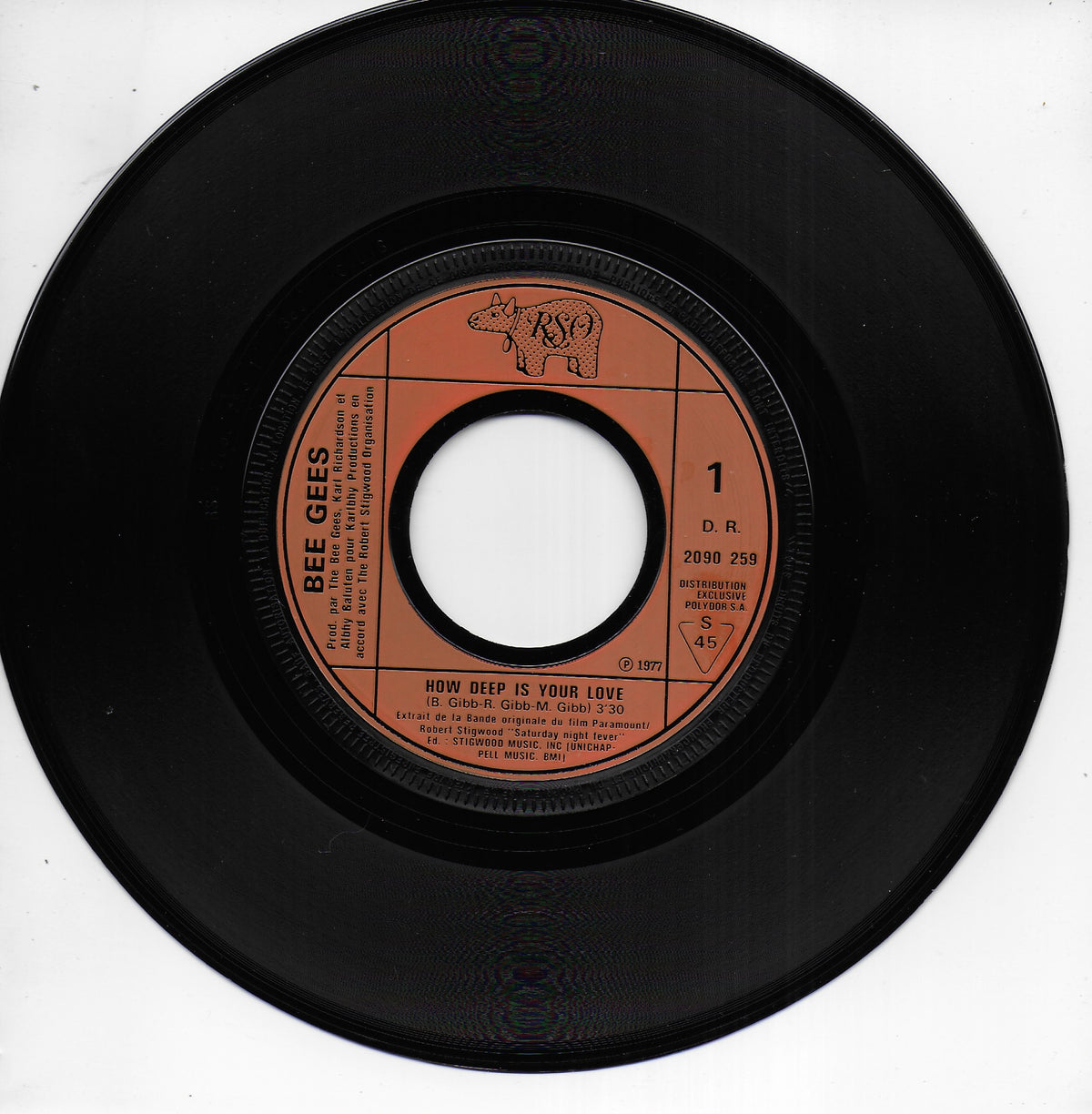 Bee Gees - How deep is your love (Franse uitgave)