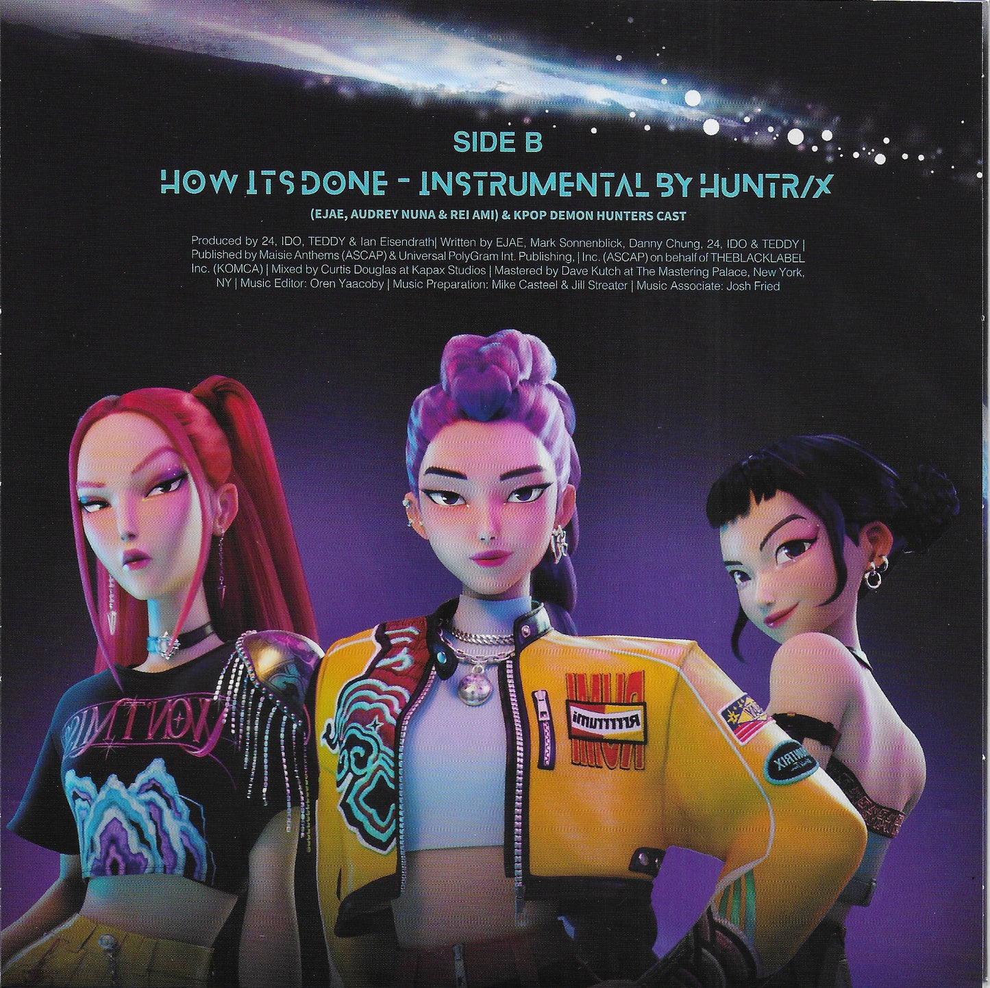 Huntr/x - How it's done (Violet vinyl)