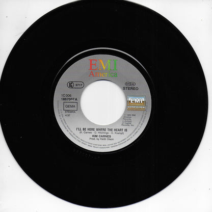 Kim Carnes - I'll be here where the heart is (Duitse uitgave)