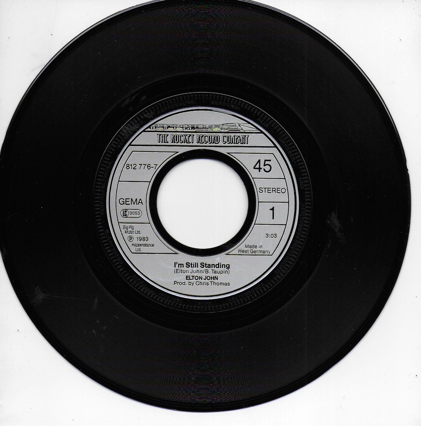 Elton John - I'm still standing (Duitse uitgave)