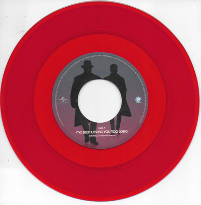 André Hazes + Gerard Joling - I've been loving you too long / Blijf bij mij (Dit zijn voor mij de allermooiste uren) (Transparent red vinyl)