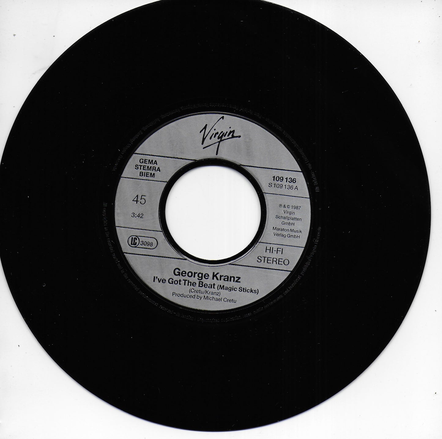 George Kranz - I've got the beat (magic sticks)