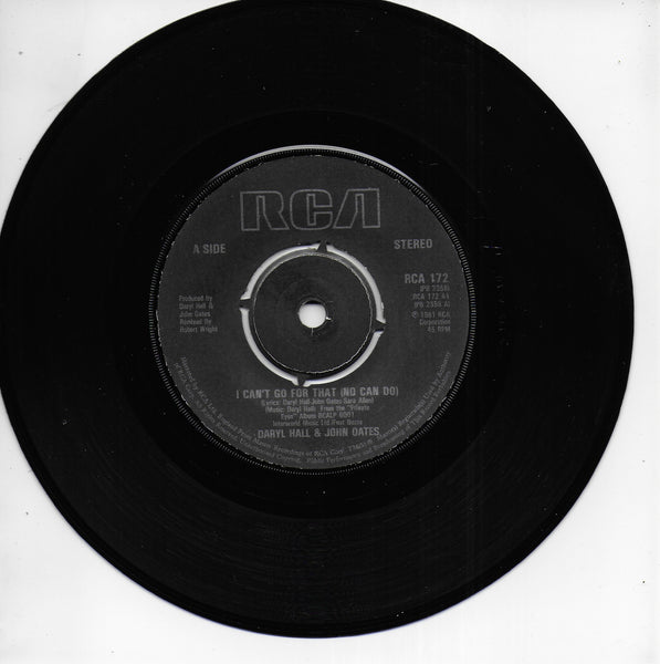 Daryl Hall & John Oates - I can't go for that (no can do) (Engelse uitgave)