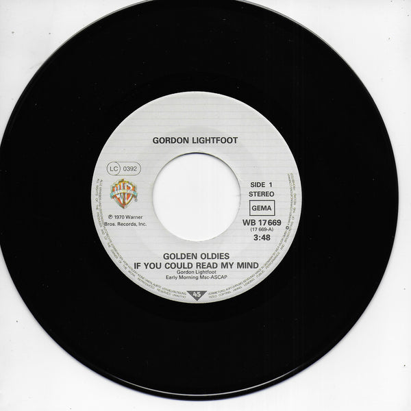 Gordon Lightfoot - If you could read my mind / Sundown