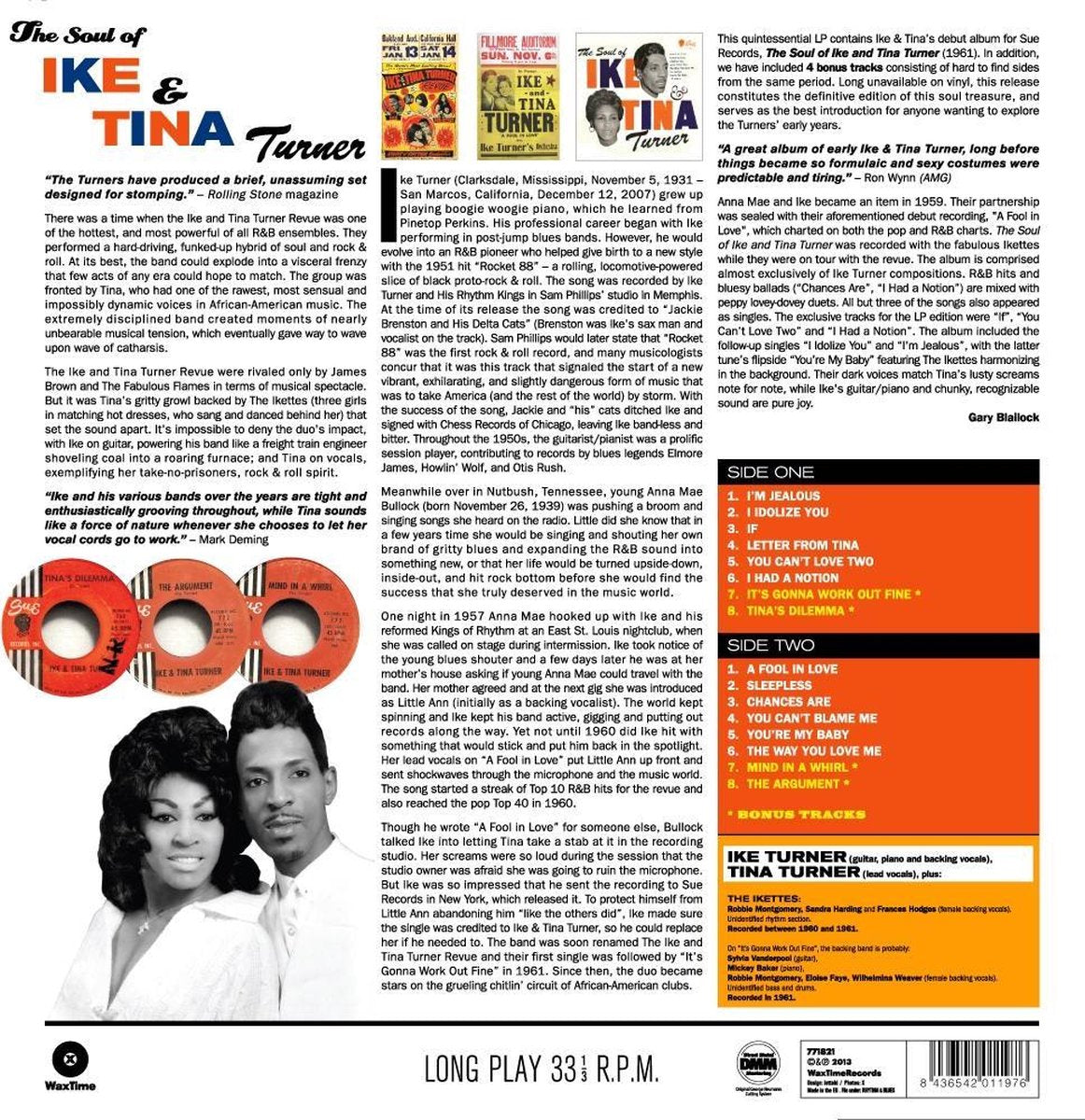 Ike & Tina Turner - The Soul Of Ike & Tina Turner (LP)