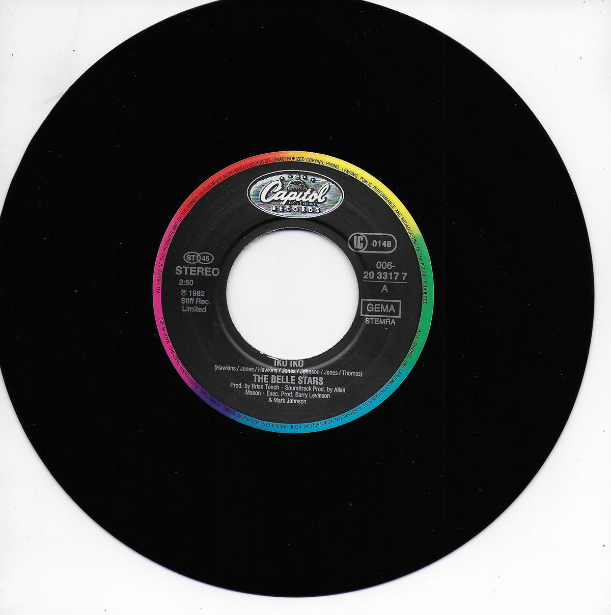 The Belle Stars - Iko Iko