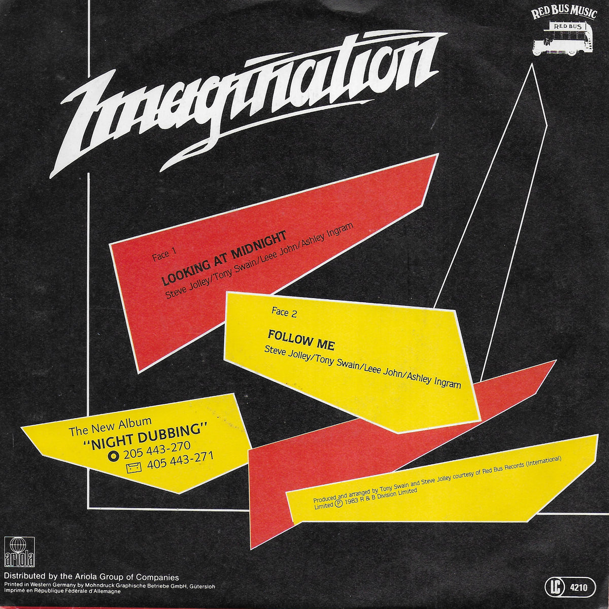 Imagination - Looking at midnight (Duitse uitgave)