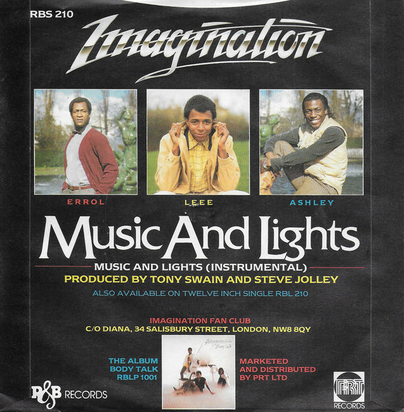 Imagination - Music and lights (Engelse uitgave)