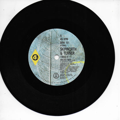 Skipworth & Turner - I miss it (Engelse uitgave)