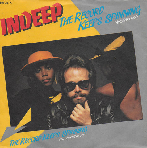 Indeep - The record keeps spinning (Duitse uitgave)