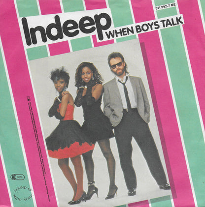 Indeep - When boys talk (Duitse uitgave)