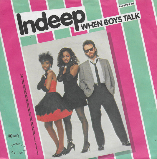 Indeep - When boys talk (Duitse uitgave)