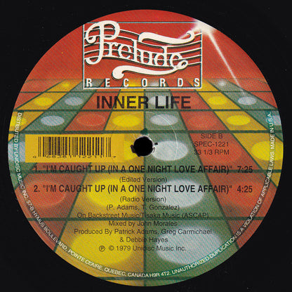 Inner Life - I'm caught up (in a one night love affair) (Clear red vinyl with swirl) (12" Maxi Single)