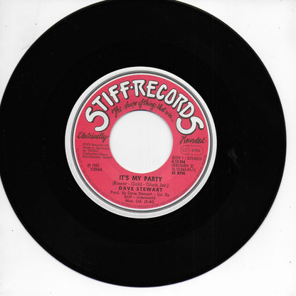 Dave Stewart with Barbara Gaskin - It's my party (Duitse uitgave)