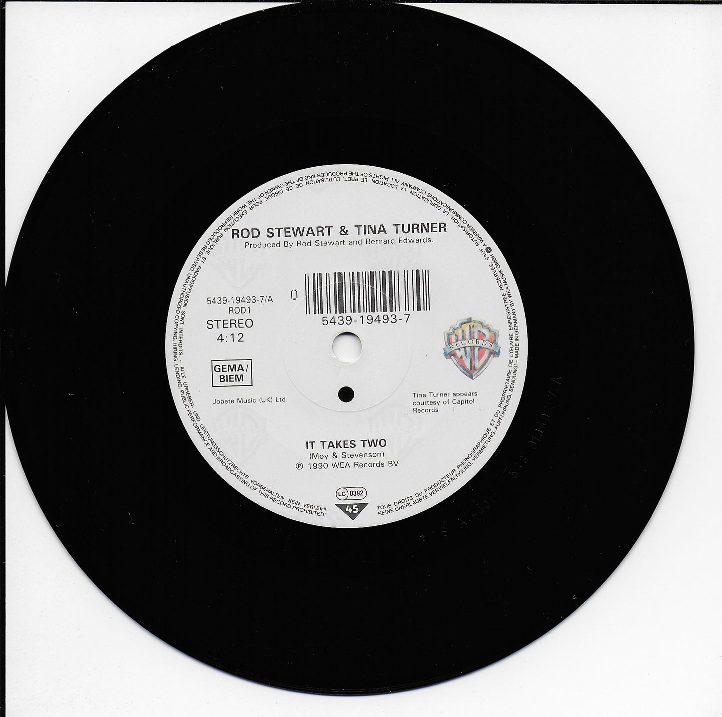 Rod Stewart & Tina Turner - It takes two