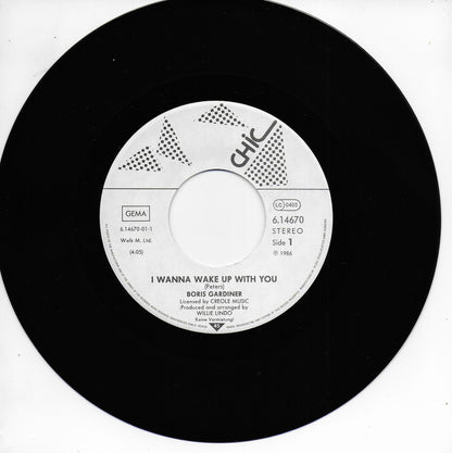 Boris Gardiner - I want to wake up with you (Duitse uitgave)
