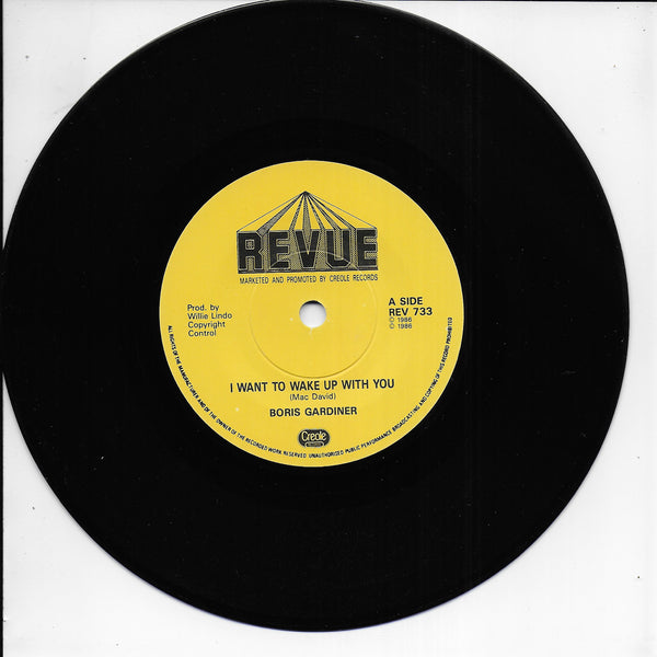 Boris Gardiner - I want to wake up with you (Engelse uitgave)