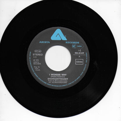 Showaddywaddy - I wonder why (Duitse uitgave)
