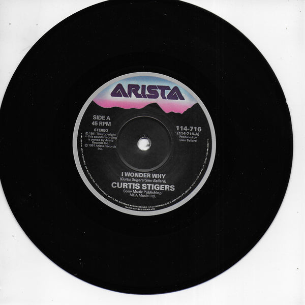 Curtis Stigers - I wonder why (Engelse uitgave)
