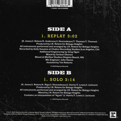 Iyaz - Replay / Solo (Limited lemonade vinyl)