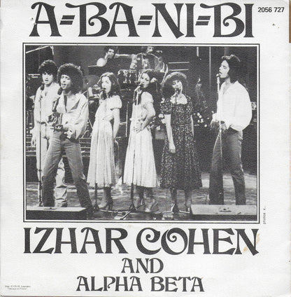 Izhar Cohen and The "Alpha-Beta" - A-ba-ni-bi (Franse uitgave)