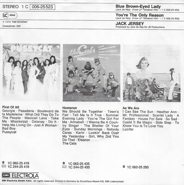 Jack Jersey - Blue brown-eyed lady (Duitse uitgave)
