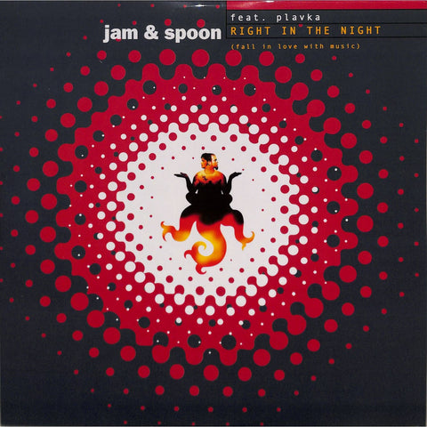 Jam & Spoon feat. Plavka - Right in the night (fall in love with music) (Red marbled vinyl) (12" Maxi Single)