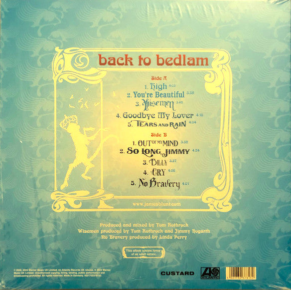 James Blunt - Back To Bedlam (20th Anniversary edition, recycled red vinyl) (LP)