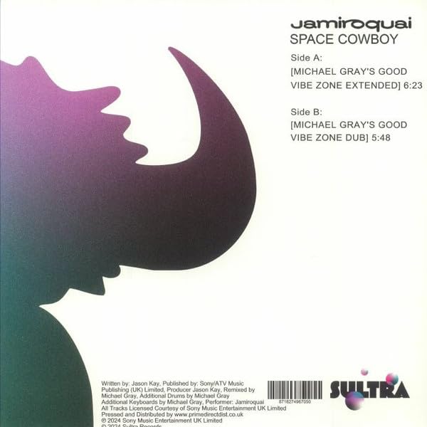 Jamiroquai - Space Cowboy (Michael Gray remixes) (12" Maxi Single)
